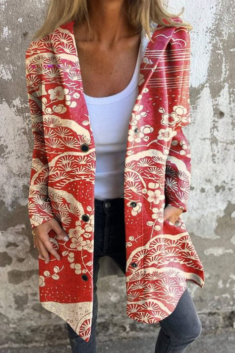 Cardigan Sweater Coat Knitted Long Loose-fitting Outerwear