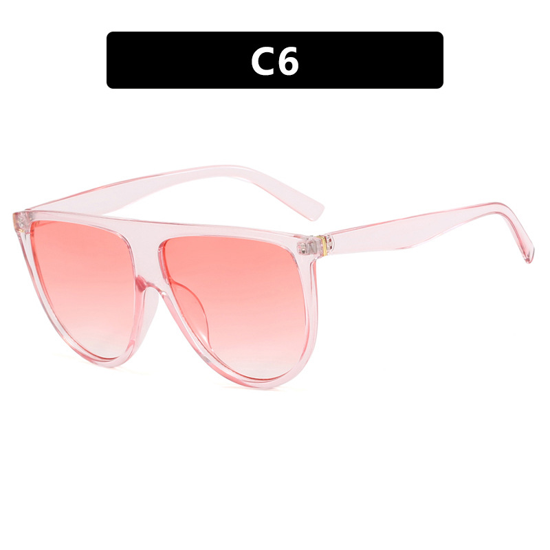 Female Anti-blue Light Large Frame Plain Glasses
