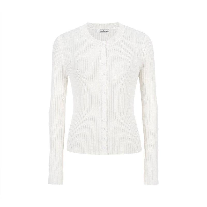 Casual Women's Single-breasted Knitted Cardigan Jacket Inner Vest