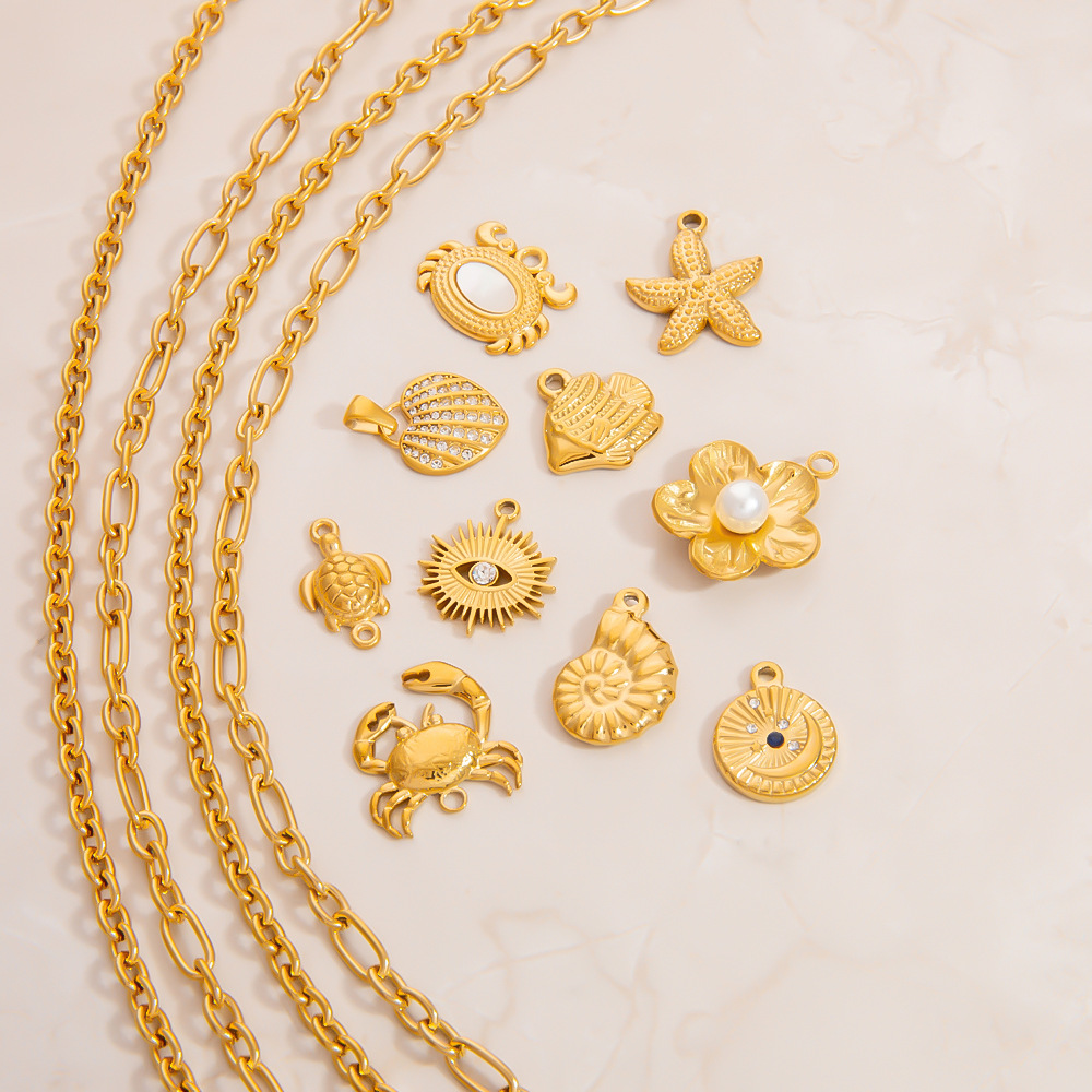 Handmade Pendant 18K Gold Color-preserving Bracelet