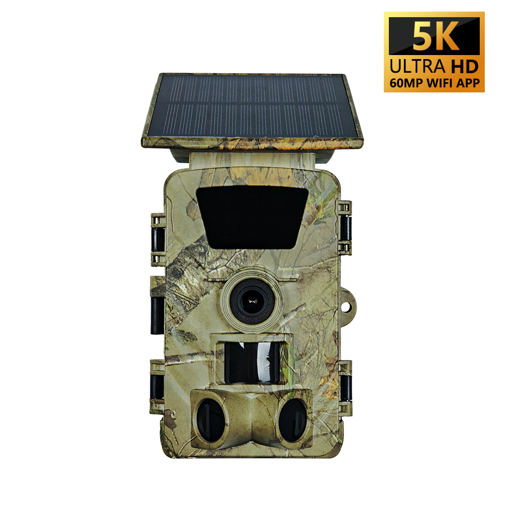 WIFI Solar Outdoor Camera 8K MP4 Type C Charging
