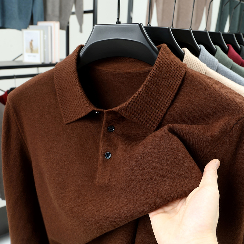 Men's Sweater Versatile Top Bottoming Shirt