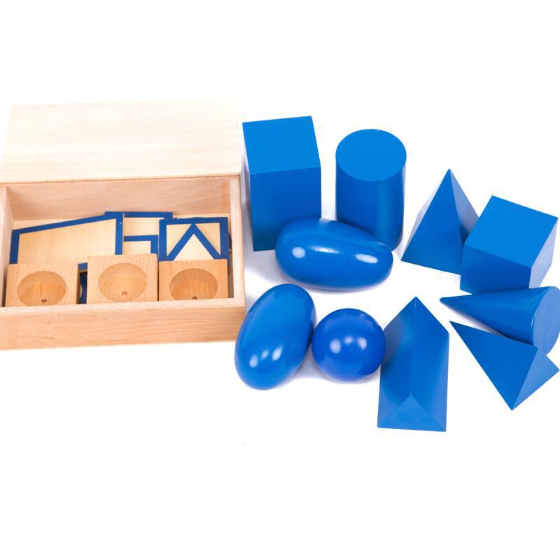 Early Education Geometric Three-dimensional Assembly Wooden Toys