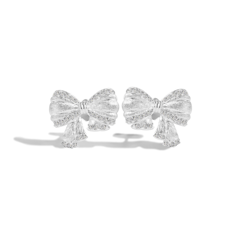 S952 Sterling Silver Special-interest Design Butterfly Earrings