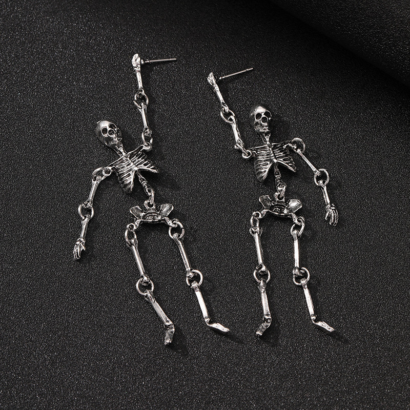 Personalized Skull Frame Earrings Exaggerated