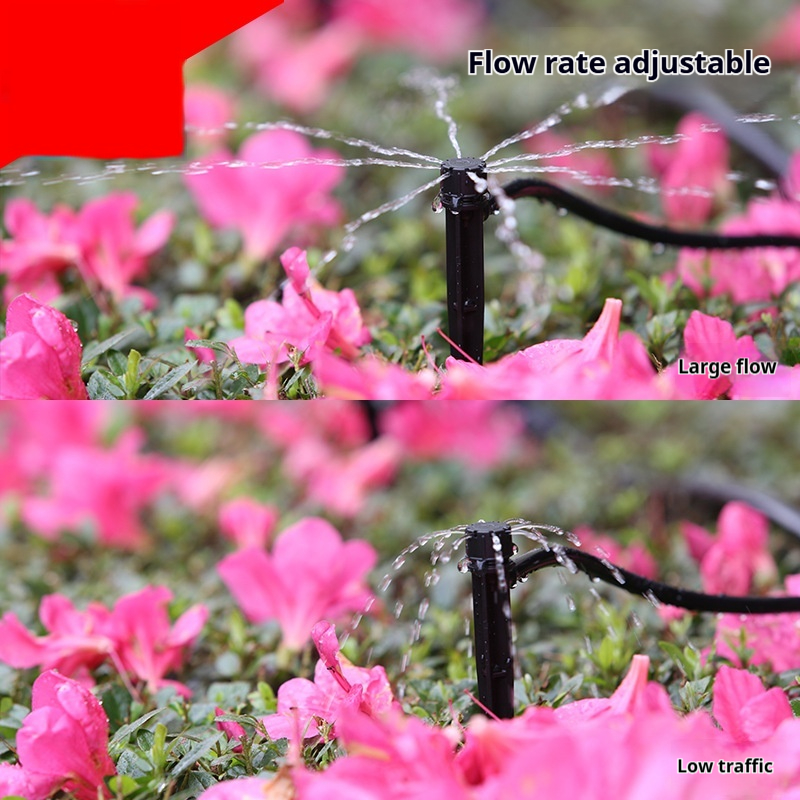 Simple Outdoor Adjustable Plastic Short Drip Head