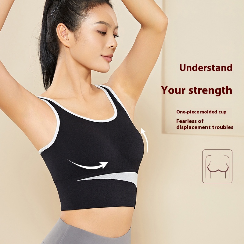 Large Size Without Steel Ring Shockproof Running Workout Exercise Underwear Women