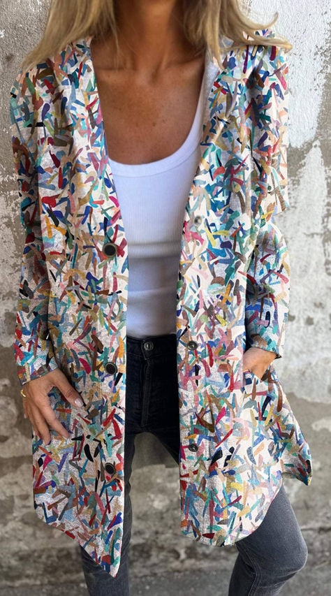 Cardigan Sweater Coat Knitted Long Loose-fitting Outerwear